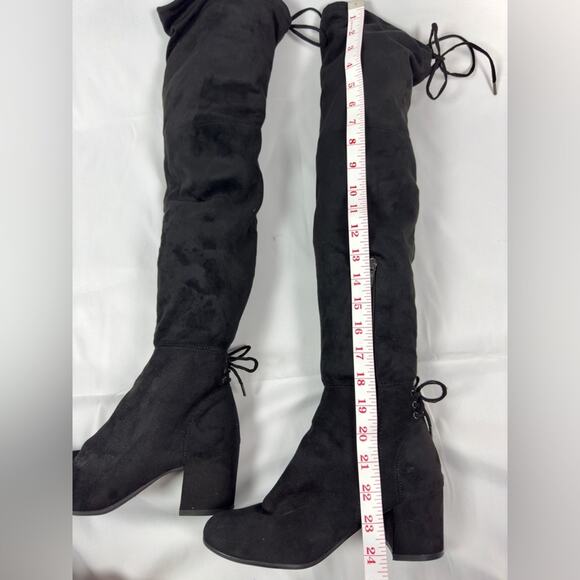 Circus by Sam Edelman Peyton Thigh High Boots Black Size 6 - Picture 7 of 9